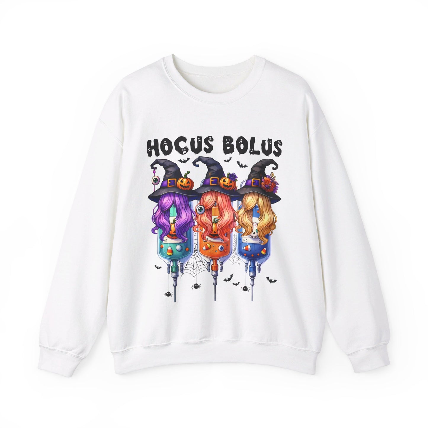 Hocus Bolus Sweatshirt Sanderson Sisters Halloween Sweater Hocus Pocus Nurse Sweater Nursing Student Sweat Funny Halloween School Nurse Gift