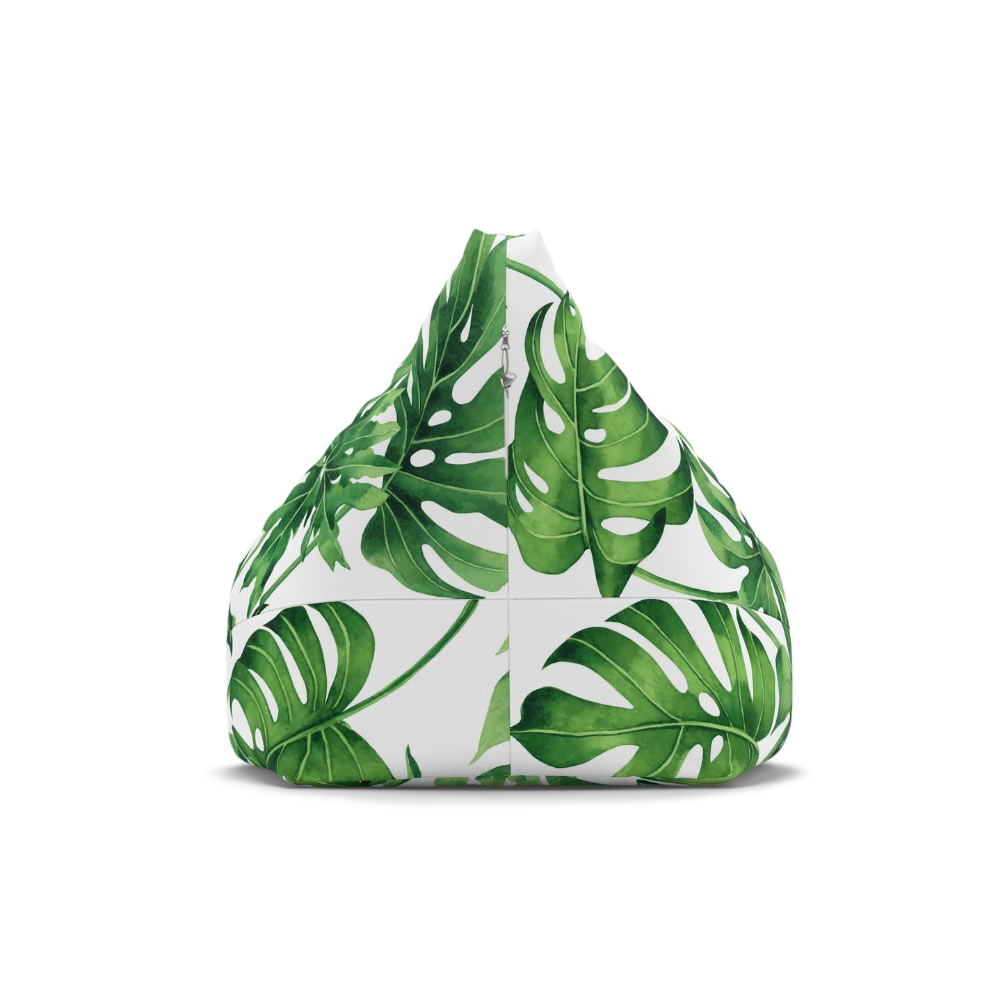 Monstera Bean Bag Chair Cover Green White Nature Home Decor Plant Mom Aesthetic Gift New Holiday Home Gift Botanical Outdoor Patio Beanbag