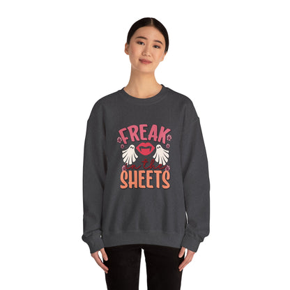 Freak in the Sheets Sweatshirt Funny Halloween Sweater Retro Halloween Sweatshirt Vintage Halloween Sweater Spooky Season Halloween Outfit