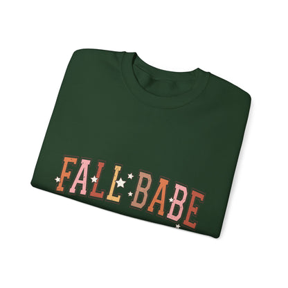 Fall Babe Sweatshirt Trendy Fall Vibes Sweater Retro Fall Autumn Sweatshirt Fall Vibes Retro Thanksgiving Sweatshirt Cute Fall Season Gift