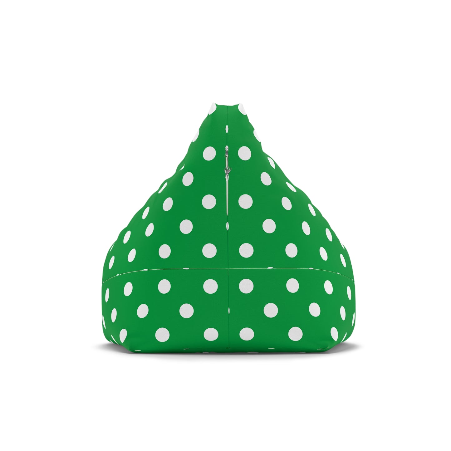 Green Polka Dot Bean Bag Chair Cover Fun Whimsy Aesthetic Home Decor Funky Groovy Teens Dorm Adult Bedroom Gaming Room Chair Furniture Gift