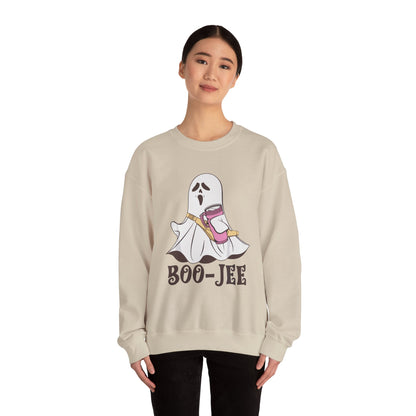 Boo-Jee Sweatshirt Funny Halloween Sweater Boojee Ghost Sweatshirt BooJee Halloween Crewneck Spooky Season Halloween Gift Spooky Vibes Sweat