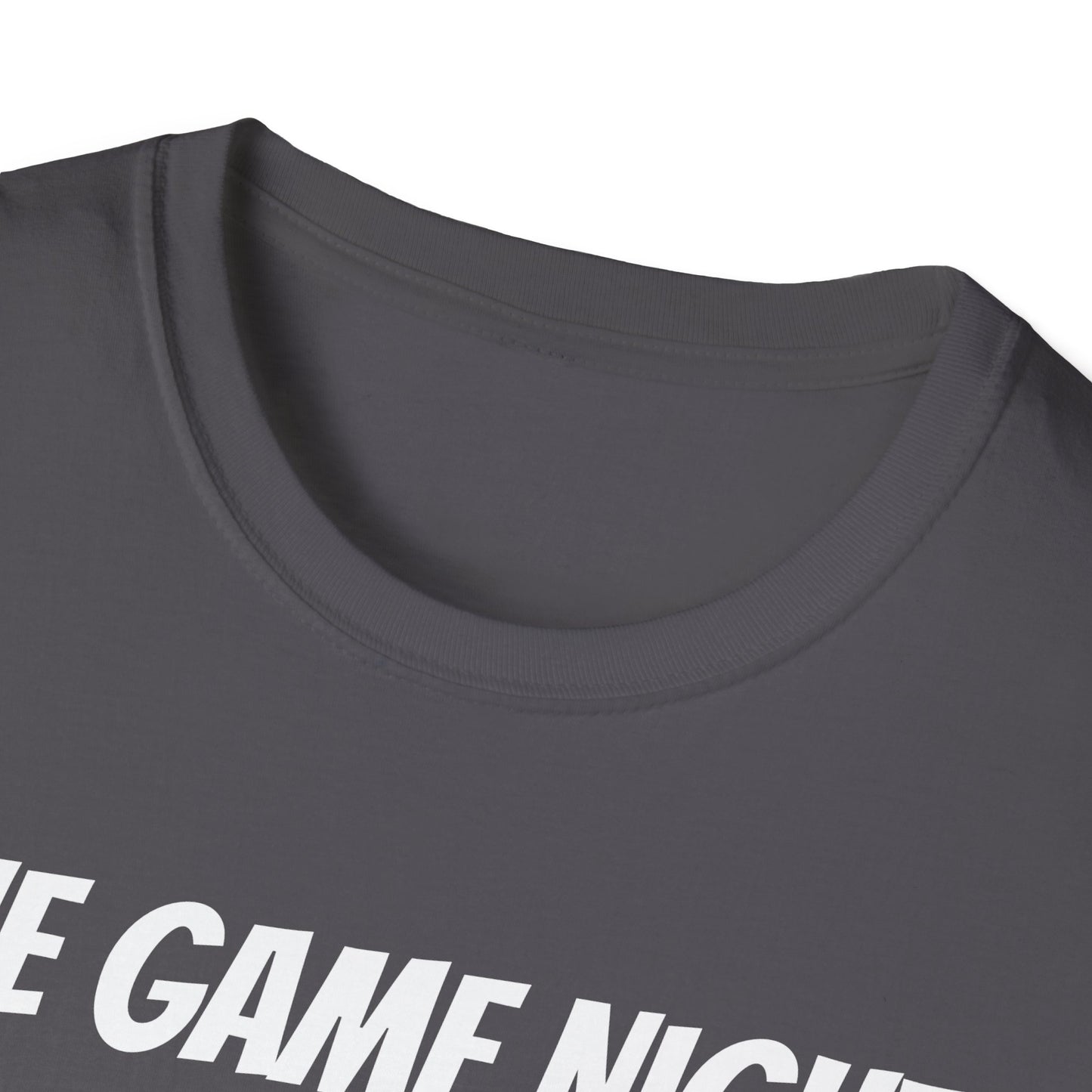 Funny Dad's Mens Softstyle T-shirt, "The Game Night Guru",Father's Day Gift,Tee for Him,Adult Humorous Unique Novelty Present