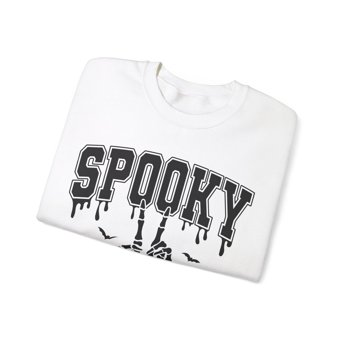 Spooky Babes Club Halloween Sweatshirt Est 1629 Cute Halloween Crewneck Fall Sweater Cool Halloween Apparel Skeleton Hand Unique Women Gift