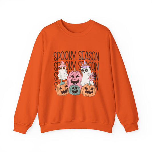 Spooky Season Sweatshirt Retro Spooky Sweater Spooky Halloween Sweatshirt Vintage Halloween Sweater Fall Vibes Apparel Cozy Season Crewneck