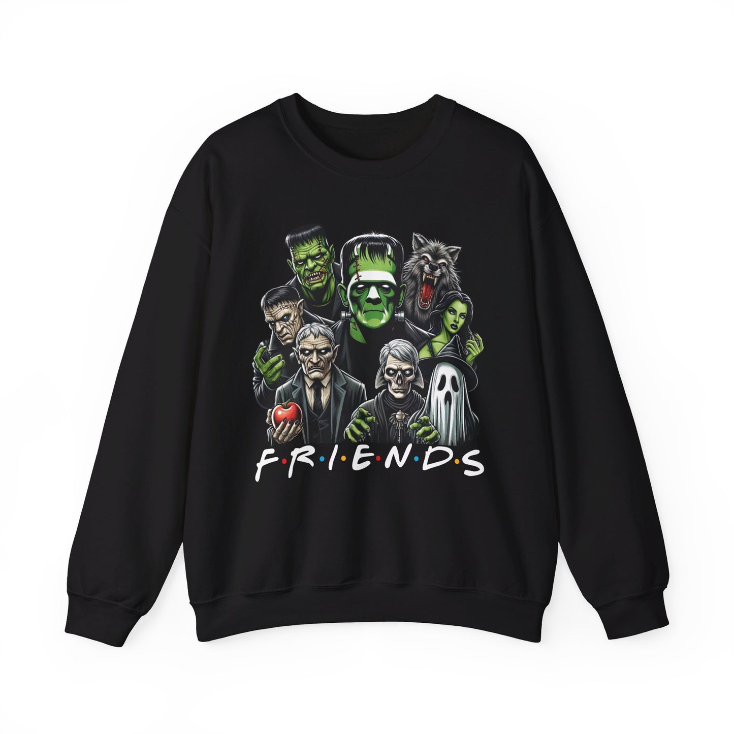 Horror Characters Friends Sweatshirt Halloween Friends Sweater Horror Movie Killers Sweatshirt Horror Movie Addicts Sweater Horror Club Gift