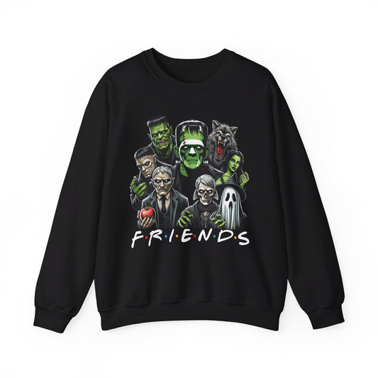 Horror Characters Friends Sweatshirt Halloween Friends Sweater Horror Movie Killers Sweatshirt Horror Movie Addicts Sweater Horror Club Gift