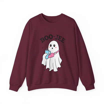 Halloween Boo-Jee Sweatshirt Boujee Ghost Sweater Cute Ghost Halloween Sweatshirt Boo-Jee Funny Halloween Spooky Season Pullover Sweater