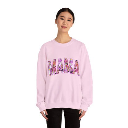 Retro Halloween Mama Sweatshirt Halloween Mom Sweater Cute Mama Ghost Crewneck Spooky Mama Sweat Groovy Hippie Mom Fall Mama Trendy Mother