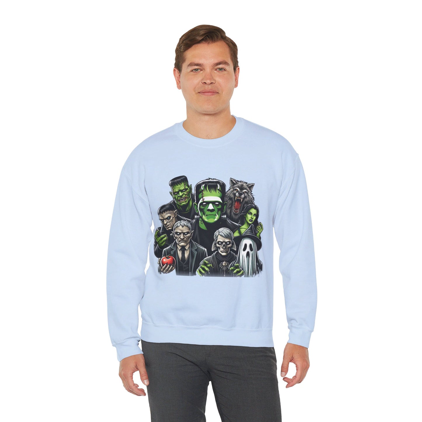 Horror Movie Characters Sweatshirt Halloween Character Sweater Horror Movie Addict Sweatshirt Horror Movie Killers Sweater Horror Club Gift