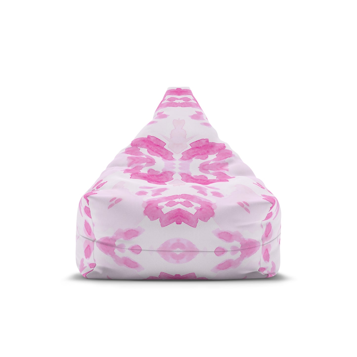 Funky Hippie Groovy Rorschach Test Design Bean Bag Chair Cover Pink Home Decor Aesthetic Gift Teen Girls Bedroom Gift Furniture Gaming Chair