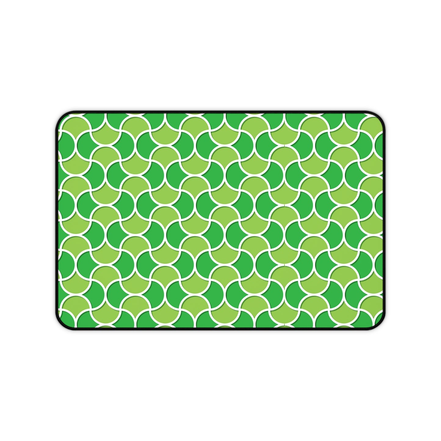 Mid Century Modern Desk Mat 1960s Groovy Green Office Desk Accessories Boho Chic Mouse Pad Funky Retro Vintage Desk Pad Unique Gift Idea