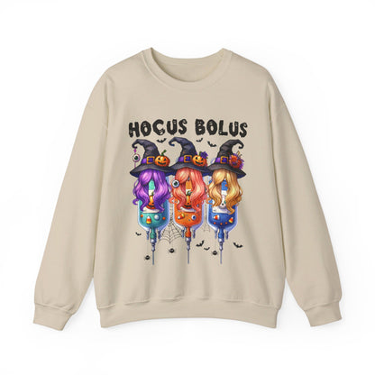 Hocus Bolus Sweatshirt Sanderson Sisters Halloween Sweater Hocus Pocus Nurse Sweater Nursing Student Sweat Funny Halloween School Nurse Gift