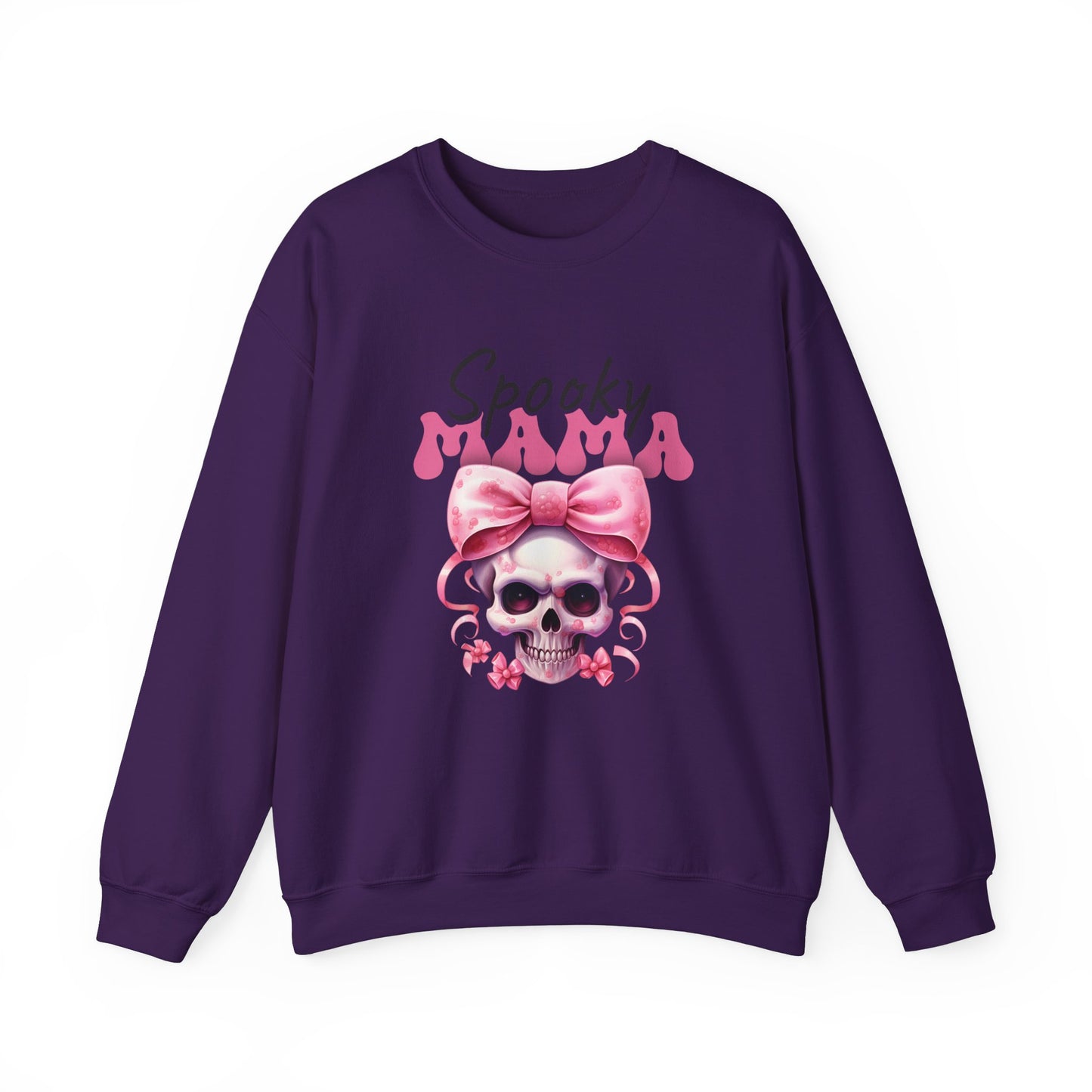 Spooky Mama Sweatshirt Halloween Sweater Retro Spooky Mom Sweat Spooky Season Halloween Apparel Halloween Mama Fall Crewneck Mom Life Gift