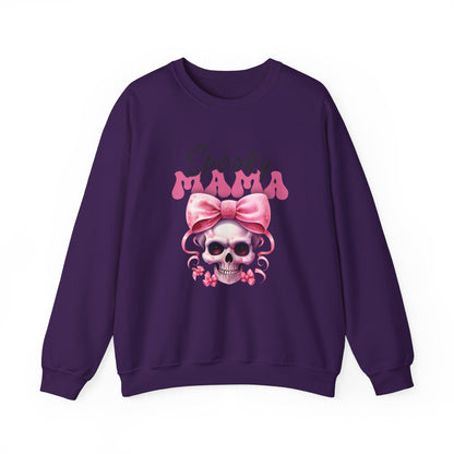 Spooky Mama Sweatshirt Halloween Sweater Retro Spooky Mom Sweat Spooky Season Halloween Apparel Halloween Mama Fall Crewneck Mom Life Gift