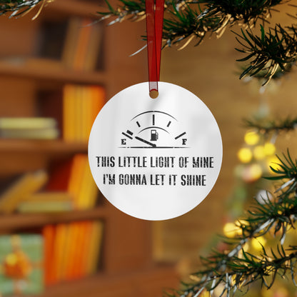 This Little Light Ornament Funny Christmas Ornament Gas Prices Ornament Fuel Prices Ornaments Christmas Decoration Happy Holidays Gift Idea