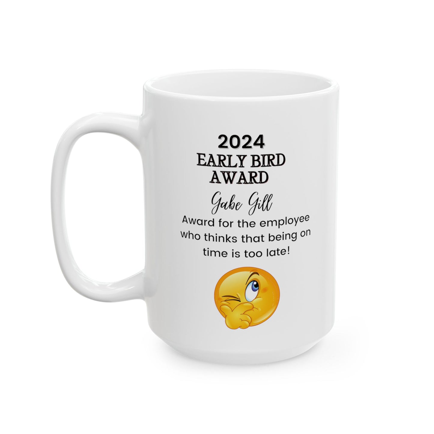 Funny Office Awards Work Party Mug Customized Employee Mug Personalized 2024 Awards Mug Year End Company Gift Group Christmas Employee Mug 6