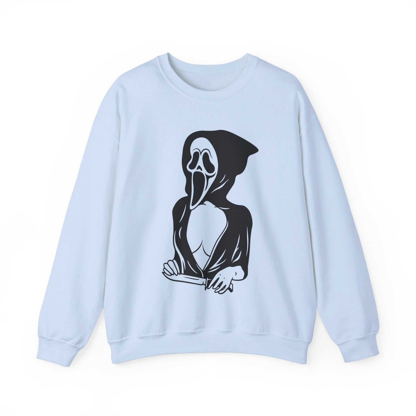 Ghostface Girl Sweatshirt Funny Mean Girls Halloween Sweater Horror Movie Sweatshirt Scream Halloween Outfit Ghostface Valentine Girl Gift