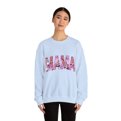 Retro Halloween Mama Sweatshirt Halloween Mom Sweater Cute Mama Ghost Crewneck Spooky Mama Sweat Groovy Hippie Mom Fall Mama Trendy Mother