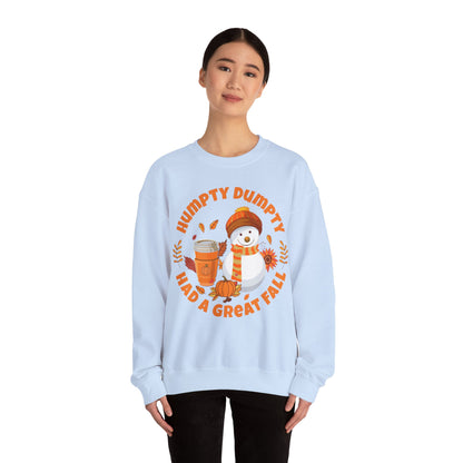 Humpty Dumpty Had A Great Fall Sweatshirt Funny Fall Sweater Teacher Fall Season Sweatshirt Cute Autumn Sweat Trendy Thanksgiving Crewneck