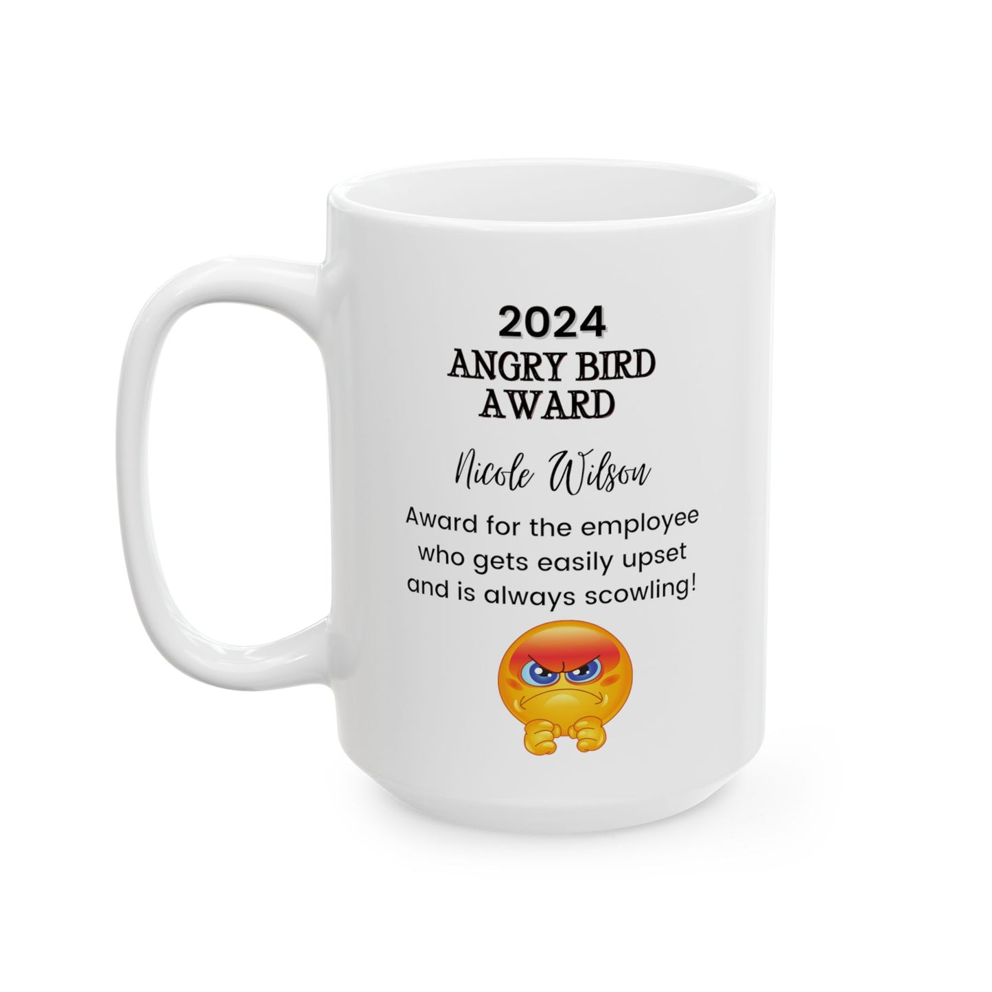 Funny Office Awards Work Party Mug Customized Employee Mug Personalized 2024 Awards Mug Year End Company Gift Group Christmas Employee Mug 5