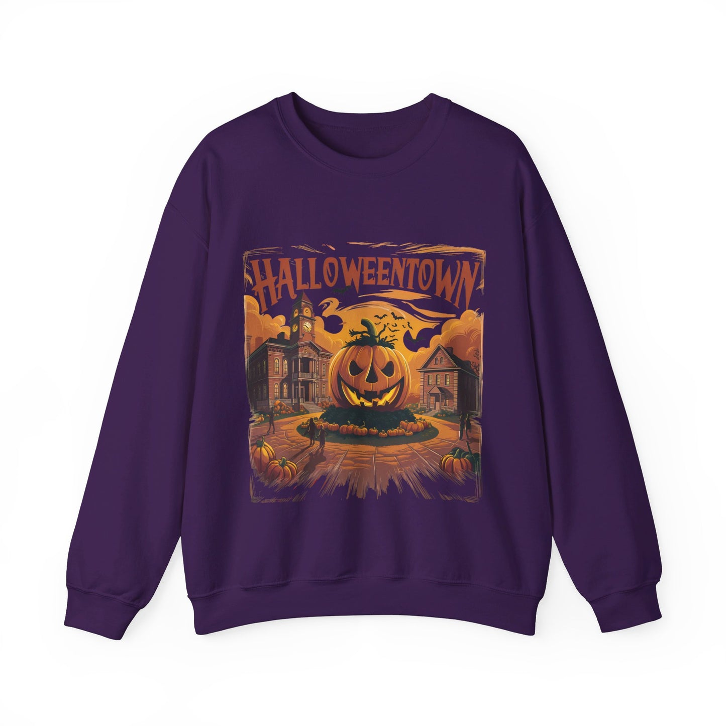 Halloweentown Sweatshirt Halloweentown University Sweater Fall Sweatshirt Vintage Halloween Crewneck Pullover Sweater Spooky Season Pumpkin