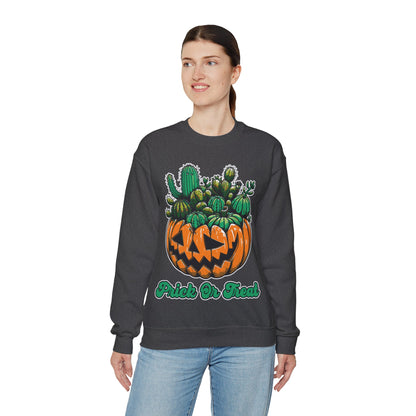 Prick or Treat Sweatshirt Halloween Cactus Succulent Sweater Funny Halloween Unisex Gardener Gift Pullover Sweat Halloween Plant Lover Gift