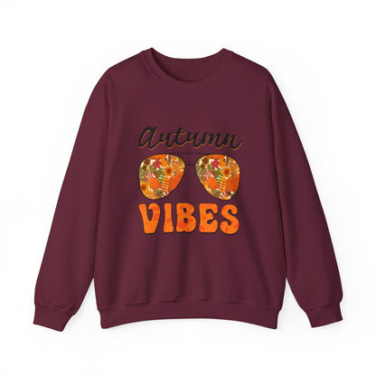 Autumn Vibes Sweatshirt Retro Fall Sweater Autumn Lover Sweashirt Fall Season Apparel Retro Autumn Sweat Fun Autumn Sweater Thanksgiving