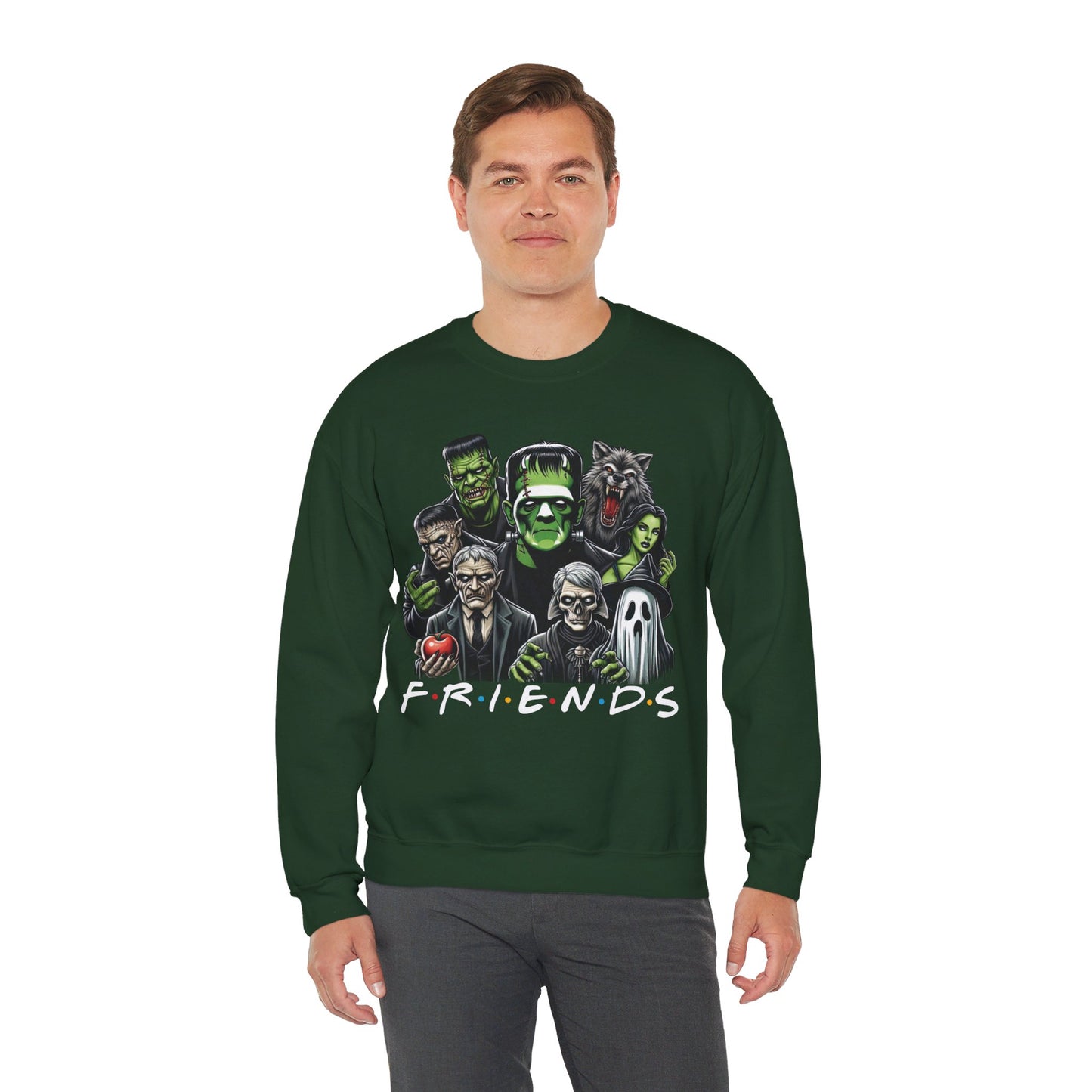 Horror Characters Friends Sweatshirt Halloween Friends Sweater Horror Movie Killers Sweatshirt Horror Movie Addicts Sweater Horror Club Gift