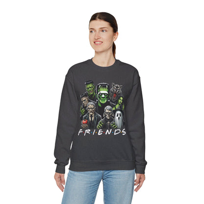 Horror Characters Friends Sweatshirt Halloween Friends Sweater Horror Movie Killers Sweatshirt Horror Movie Addicts Sweater Horror Club Gift