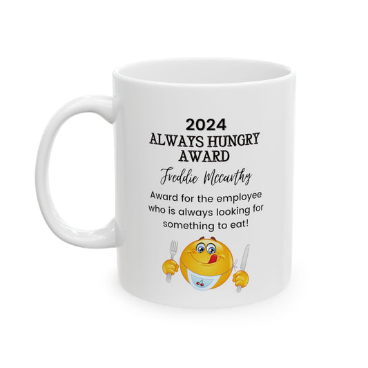 Funny Office Awards Work Party Mug Customized Employee Mug Personalized 2024 Awards Mug Year End Company Gift Group Christmas Employee Mug 2