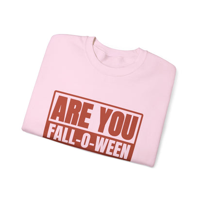 Are You Fall-O-Ween Jesus Sweatshirt Falloween Jesus Halloween Sweater Christian Fall Religious Crewneck Follow Jesus Matthew Bible 4:19