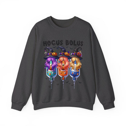 Hocus Bolus Sweatshirt Sanderson Sisters Halloween Sweater Hocus Pocus Nurse Sweater Nursing Student Sweat Funny Halloween School Nurse Gift