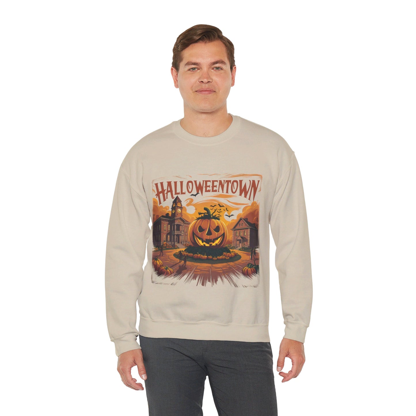 Halloweentown Sweatshirt Halloweentown University Sweater Fall Sweatshirt Vintage Halloween Crewneck Pullover Sweater Spooky Season Pumpkin