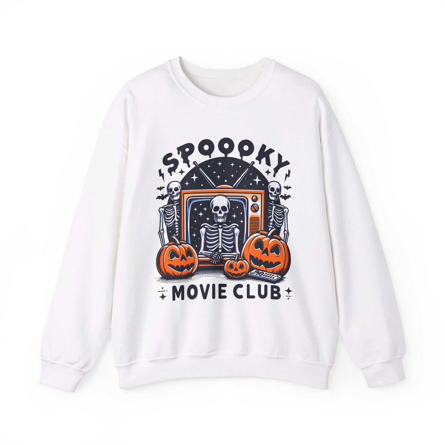 Spooky Movie Club Sweatshirt Spooky Season Sweater Horror Movie Addict Sweatshirt Halloween Sweater Horror Movie Fan Club Gift Scary Movie