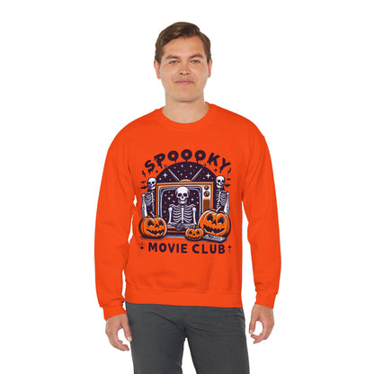 Spooky Movie Club Sweatshirt Spooky Season Sweater Horror Movie Addict Sweatshirt Halloween Sweater Horror Movie Fan Club Gift Scary Movie