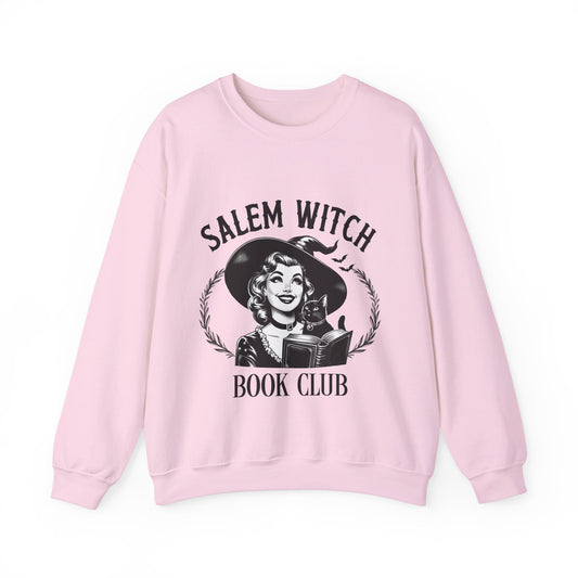 Salem Witch Book Club Sweatshirt Halloween Sweater Witch Book Halloween Outfit Salem Librarian Sweatshirt Book Lover Bookworm Reading Witch