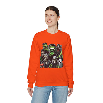 Horror Movie Characters Sweatshirt Halloween Character Sweater Horror Movie Addict Sweatshirt Horror Movie Killers Sweater Horror Club Gift