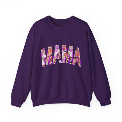 Retro Halloween Mama Sweatshirt Halloween Mom Sweater Cute Mama Ghost Crewneck Spooky Mama Sweat Groovy Hippie Mom Fall Mama Trendy Mother