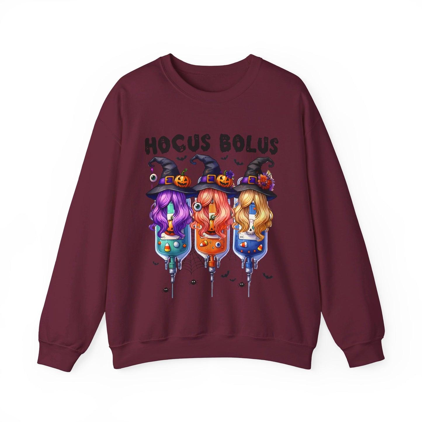 Hocus Bolus Sweatshirt Sanderson Sisters Halloween Sweater Hocus Pocus Nurse Sweater Nursing Student Sweat Funny Halloween School Nurse Gift