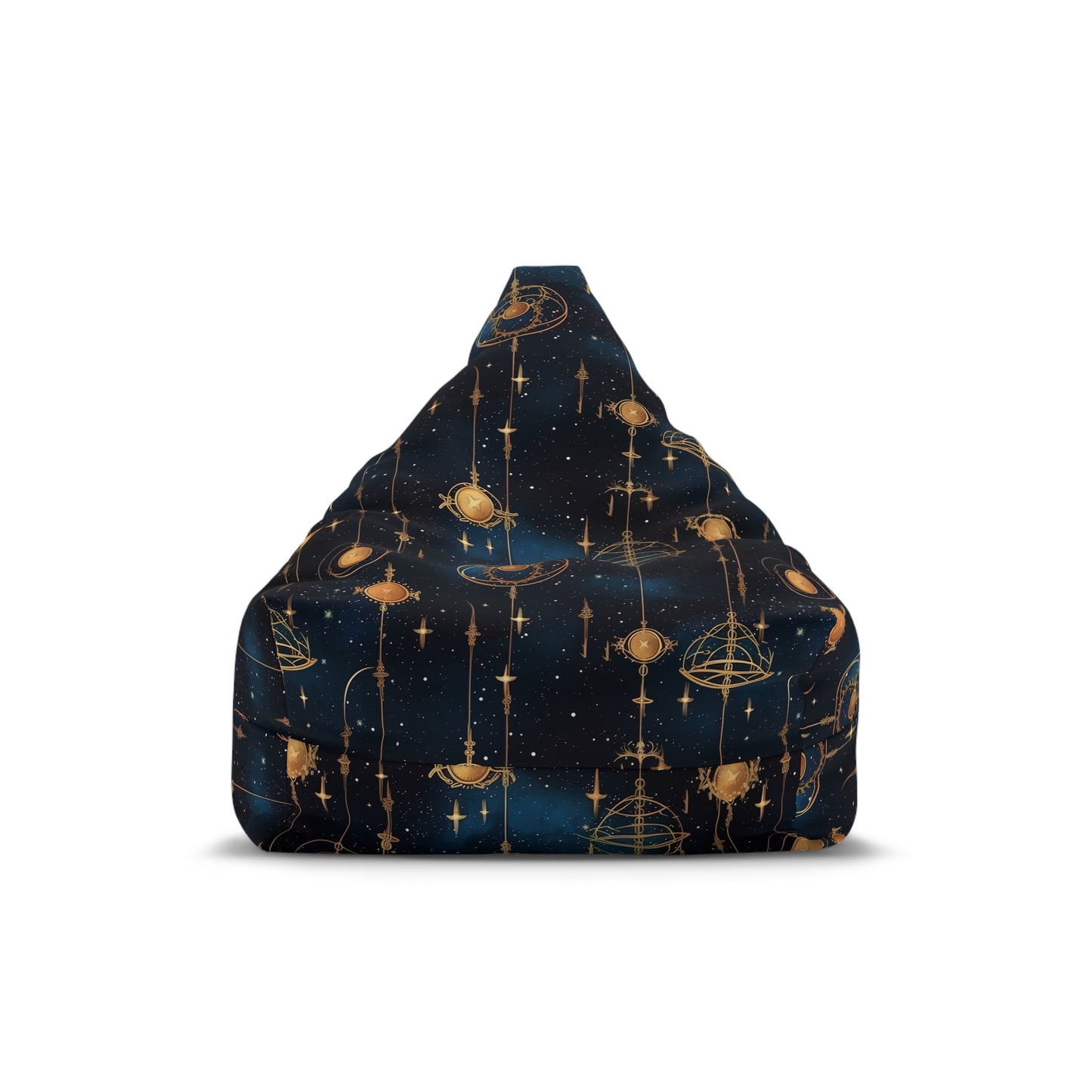 Libra Bean Bag Chair Cover Astrology Beanbag Bohemain Celestial Home Decor Libra Zodiac Gift Mystical Cosmic Meditation Bedroom Gaming Chair