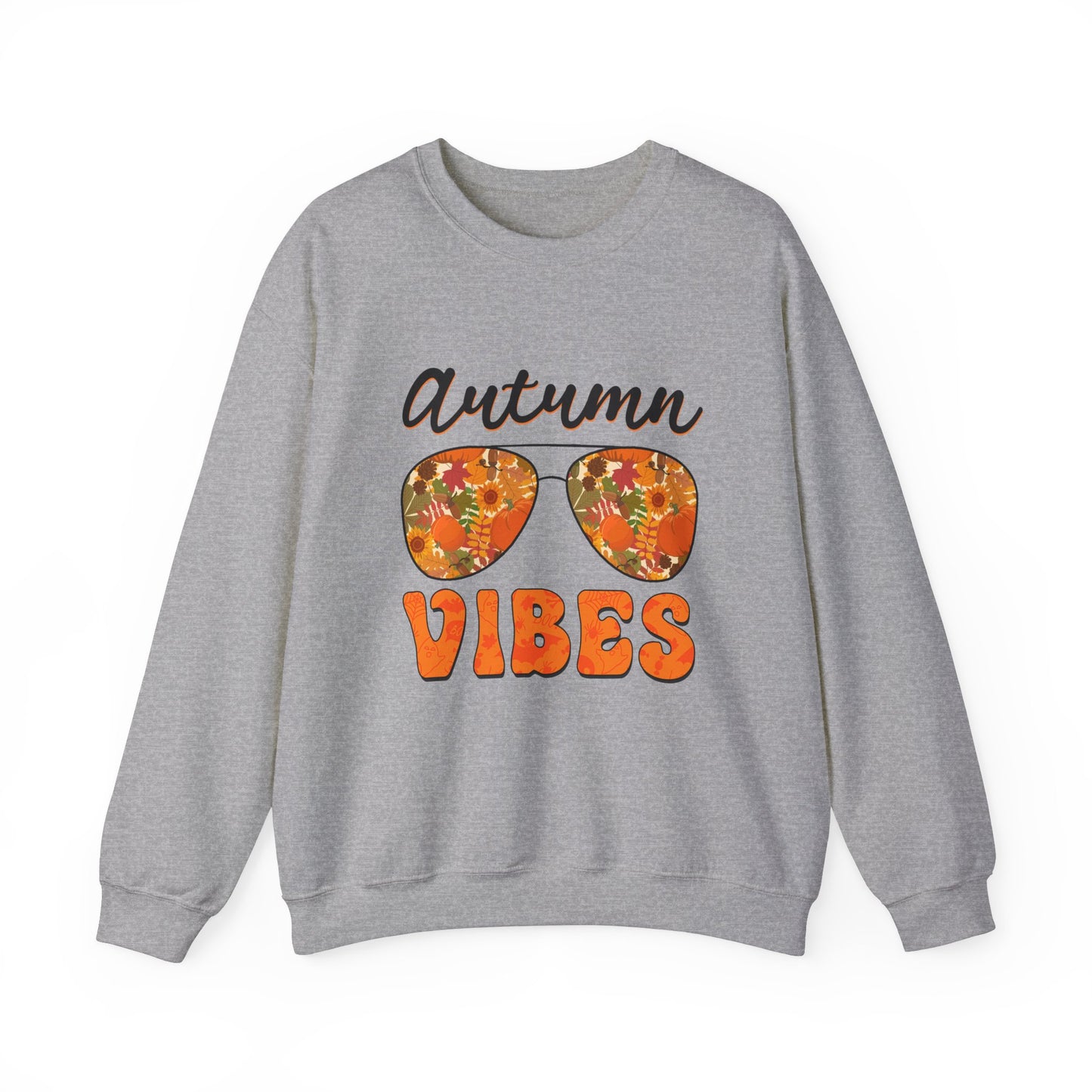 Autumn Vibes Sweatshirt Retro Fall Sweater Autumn Lover Sweashirt Fall Season Apparel Retro Autumn Sweat Fun Autumn Sweater Thanksgiving