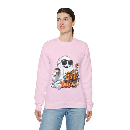 Cute Ghost Sweatshirt Fall Halloween Sweater Bougie Ghost Sweatshirt Coffee Lover Sweater Autumn Boojee Ghost Pumpkin Spooky Season Boo Jee