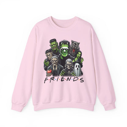 Horror Characters Friends Sweatshirt Halloween Friends Sweater Horror Movie Addicts Sweatshirt Horror Movie Killers Sweater Horror Club Gift