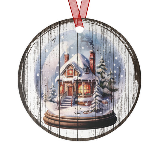 Christmas Snow Globe Ornaments 1950s Vintage Ornament 1960s Vintage Xmas Tree Decoration 1970s Snow Globe Lover Gift Heirloom Keepsake Gift