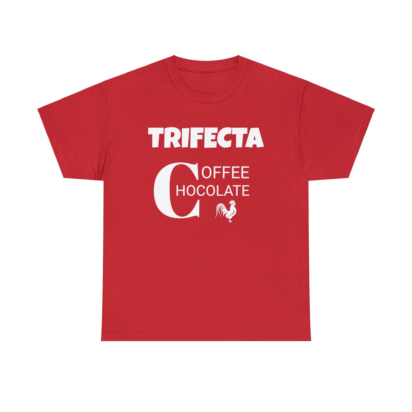 Funny Unisex Heavy Cotton Tee, "Trifecta of "C"s", Rude Adult Unique Novelty Gift, Naughty Gag T-shirt Present, Fun Divorcee