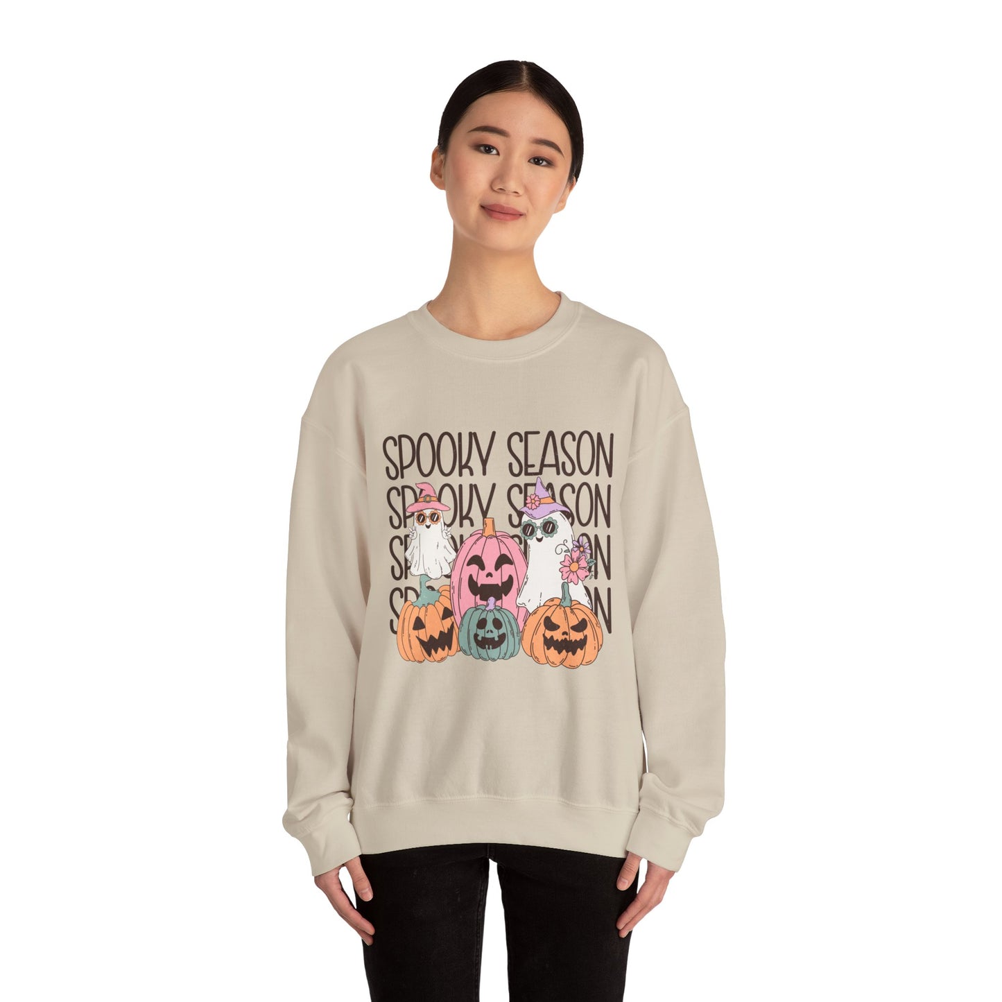 Spooky Season Sweatshirt Retro Spooky Sweater Spooky Halloween Sweatshirt Vintage Halloween Sweater Fall Vibes Apparel Cozy Season Crewneck