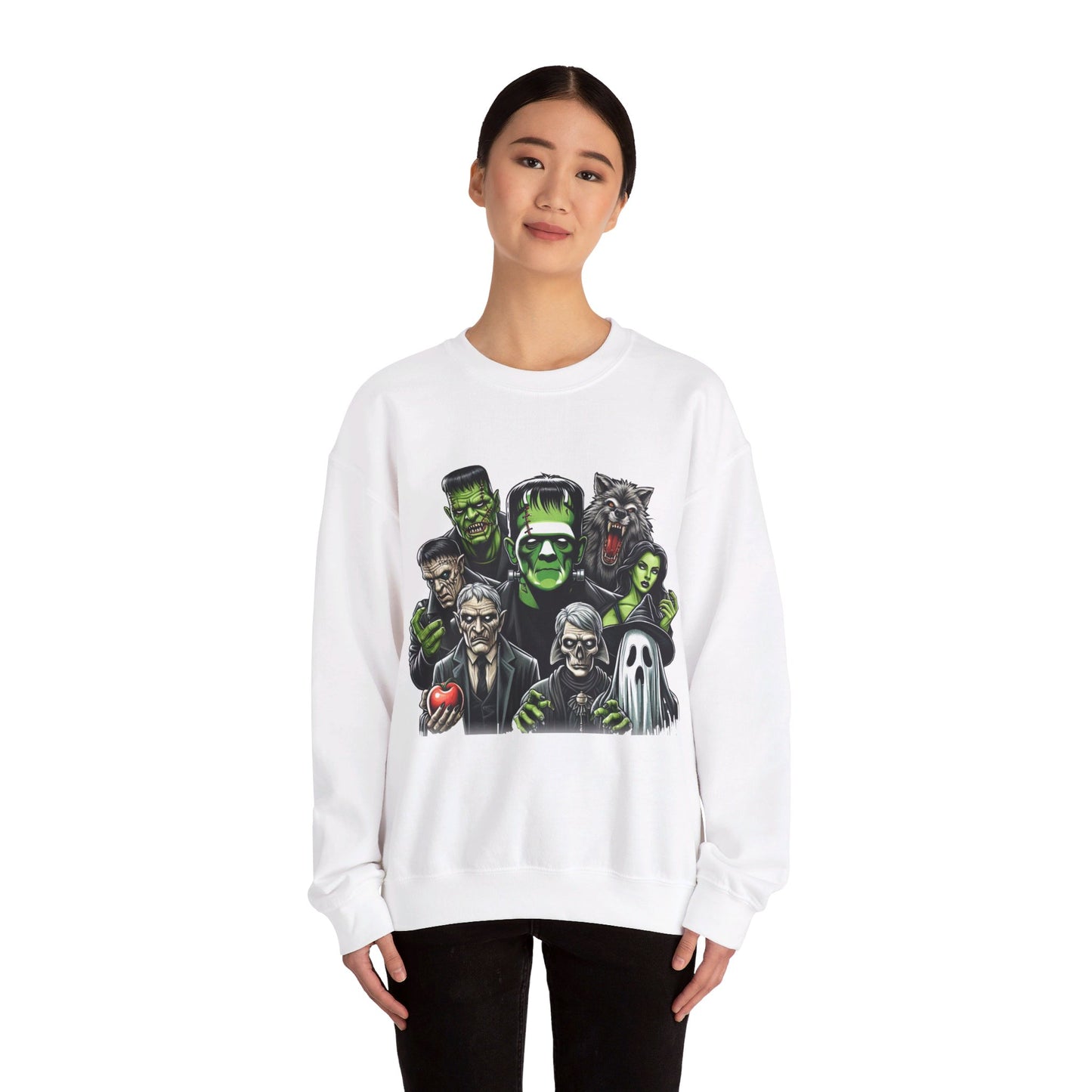 Horror Movie Characters Sweatshirt Halloween Character Sweater Horror Movie Addict Sweatshirt Horror Movie Killers Sweater Horror Club Gift