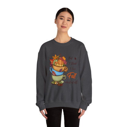 I Think I Love Fall Most Of All Sweatshirt Cute Fall Sweater Pumpkin Lover Sweat Autumn Fall Trendy Sweater Hello Fall Apparel Autumn Lover