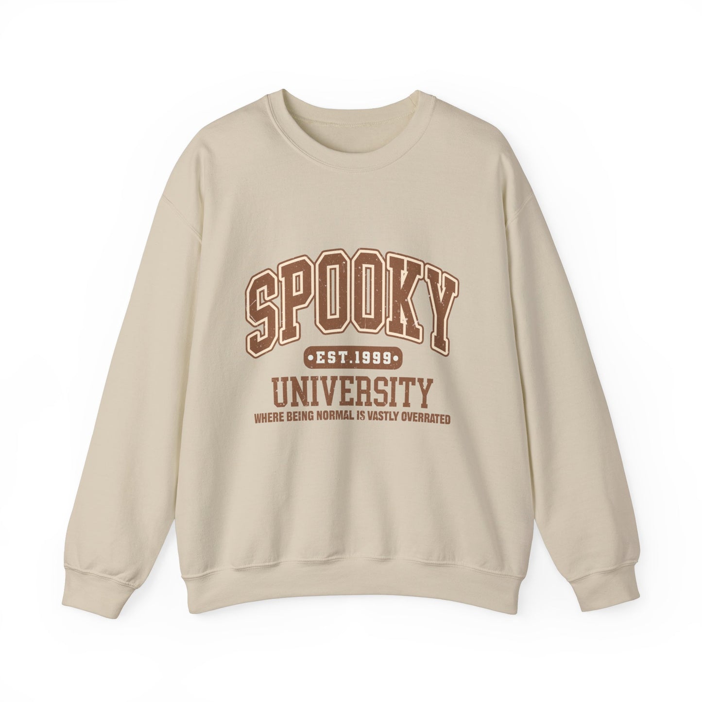 Spooky University Sweatshirt 90s Funny Halloween Sweater Retro Vintage Halloween Fall Apparel Spooky Season Sweat Trendy Spooky Crewneck